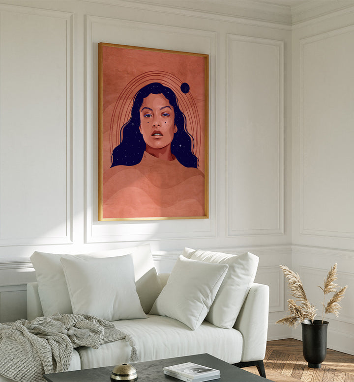 COSMIC WOMAN PORTRAIT