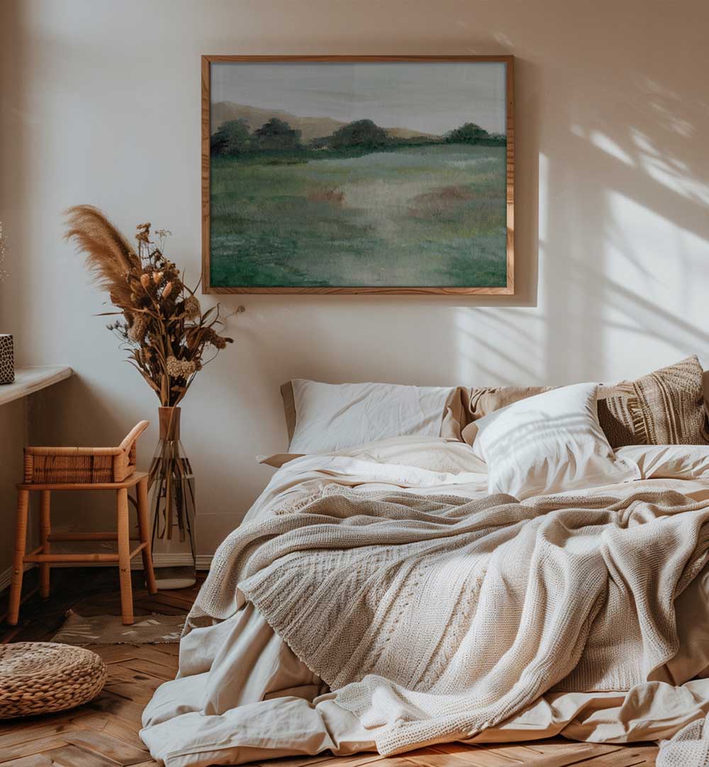 COUNTRYSIDE III , LANDSCAPE PAINTINGS
