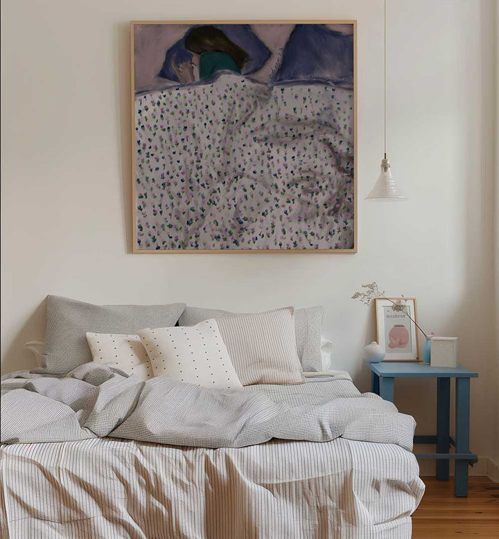 COZY IN MY BED , PORTRAITS & FIGURATIVE ILLUSTRATIONS