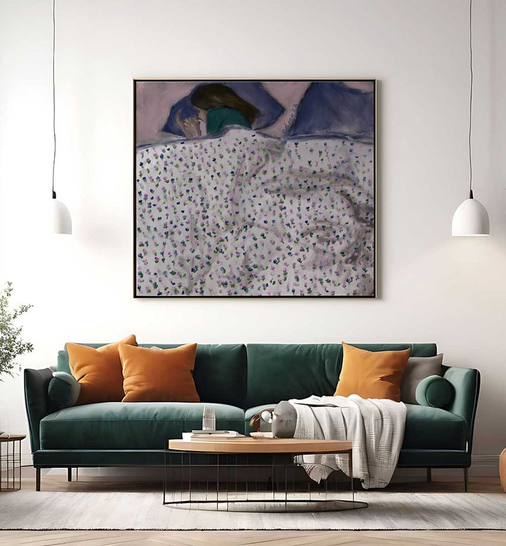 COZY IN MY BED , PORTRAITS & FIGURATIVE ILLUSTRATIONS