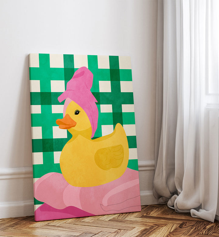 COZY RUBBER DUCK , KIDS ROOM PAINTINGS