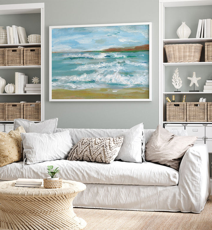 CRASHING COASTAL WAVES
