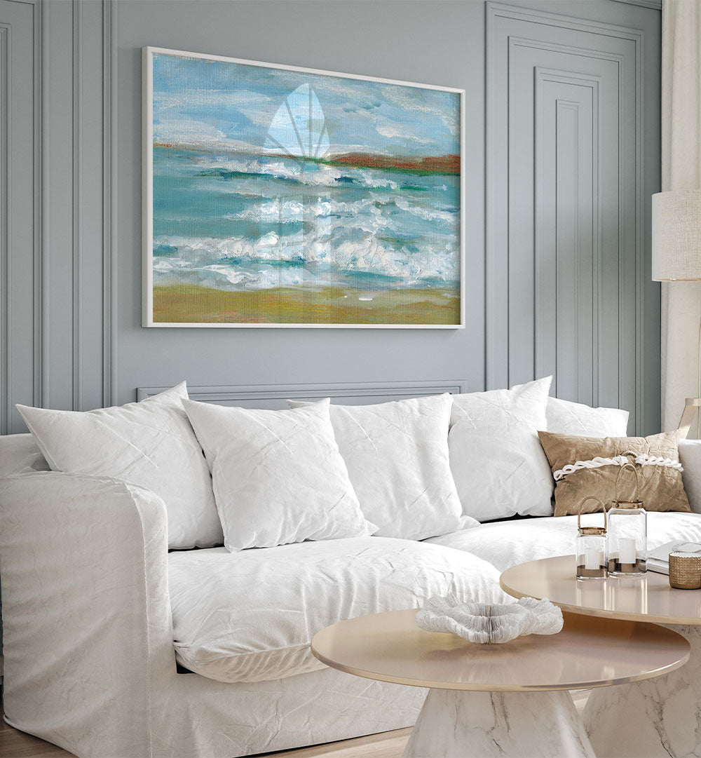 CRASHING COASTAL WAVES