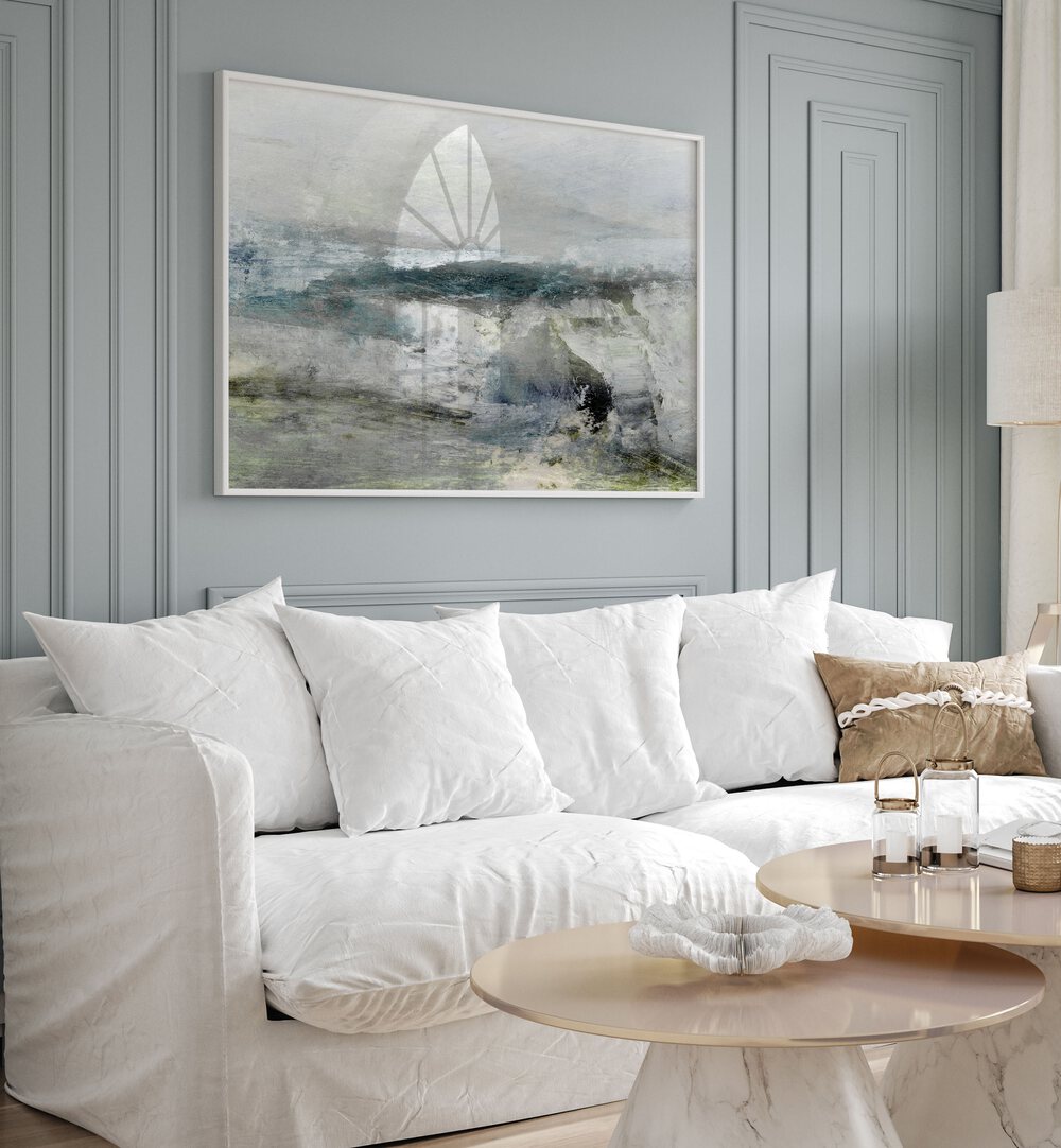Serene coastal decor featuring CRASHING WATERS, BEACH PAINTINGS, enhancing your living space with ocean energy.