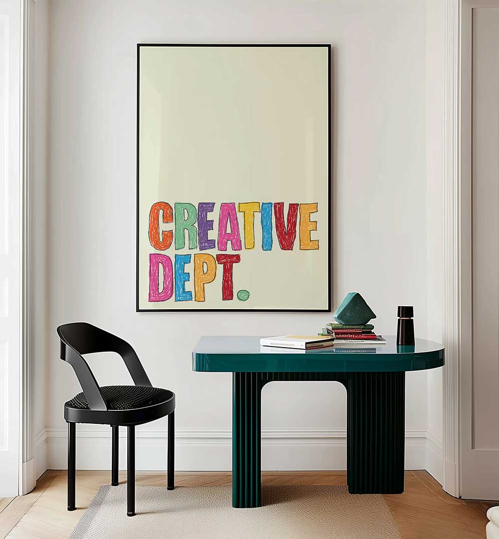 CREATIVE DEPT , QUOTES & TYPOGRAPHY POSTERS