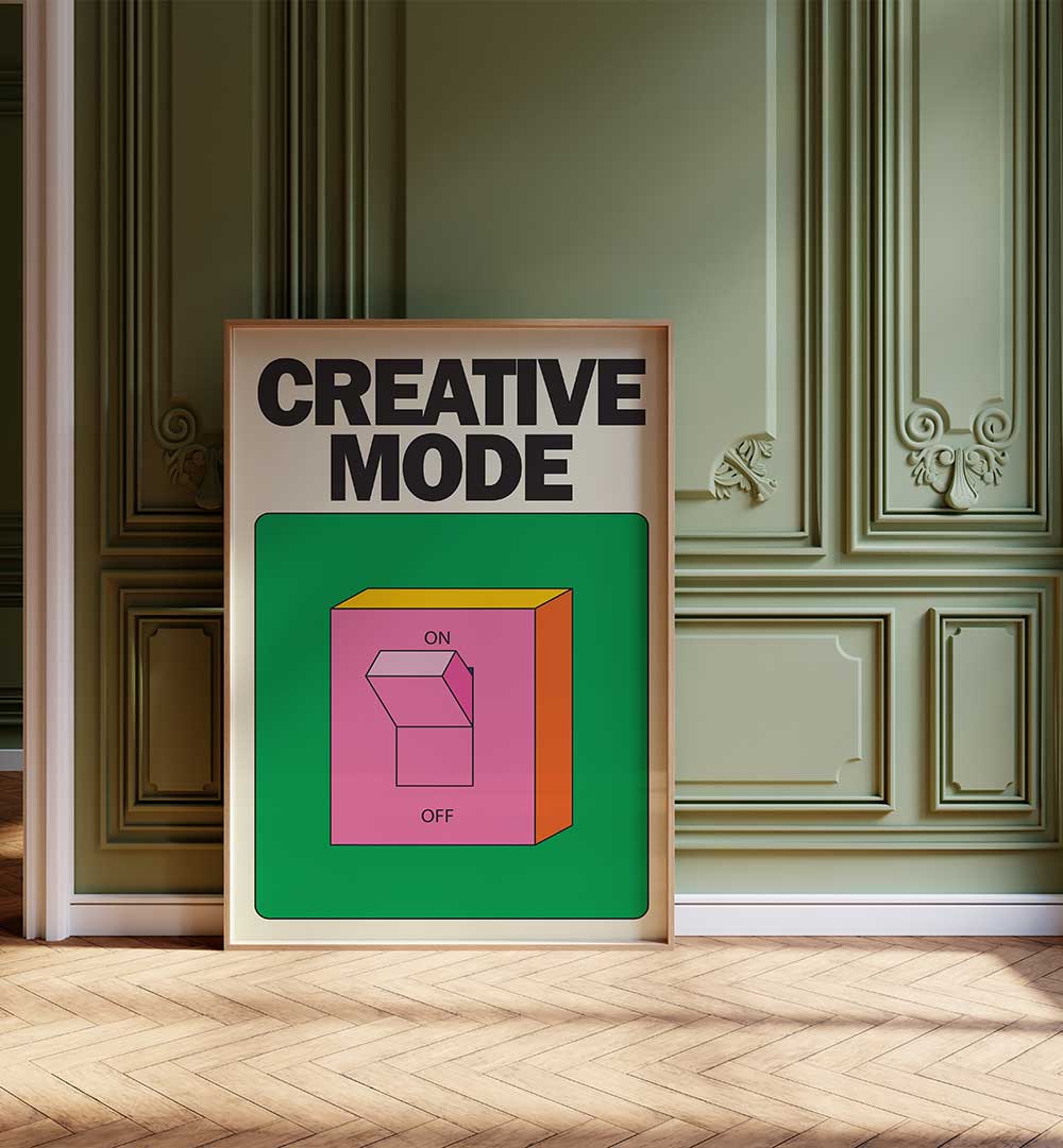CREATIVE MODE , QUOTES & TYPOGRAPHY POSTERS