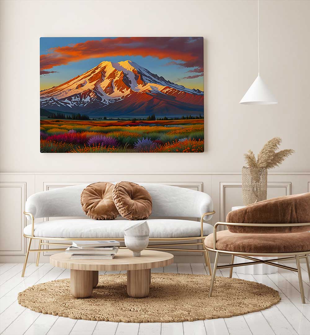 CRIMSON CLOUD , LANDSCAPE PAINTINGS