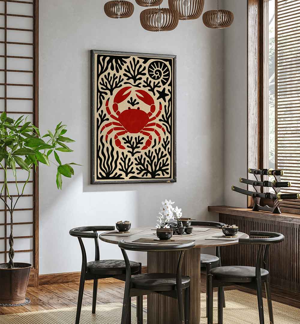 CRIMSON SEA DANCE , BEACH PAINTINGS