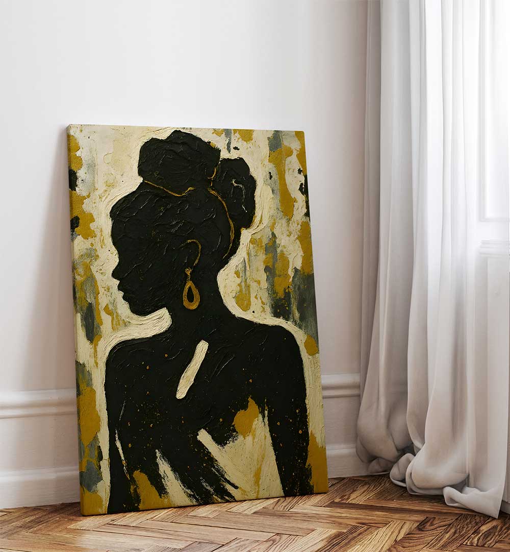 CROWNED IN SOLITUDE , EXPRESSIONISM PAINTINGS