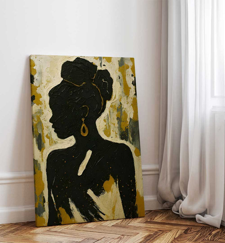 CROWNED IN SOLITUDE , EXPRESSIONISM PAINTINGS