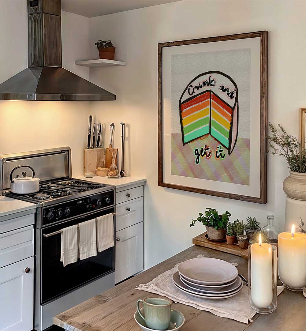 CRUMB AND GET IT , KITCHEN POSTERS