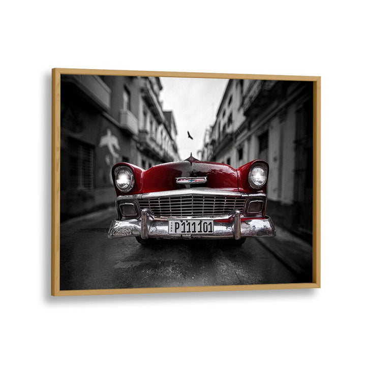 AUTOMOTIVE painting - CUBAN CHEVY P 111101 by Asianmonk