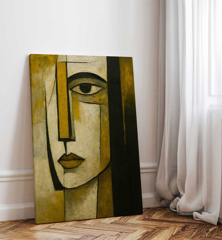 CUBIST STARE , EXPRESSIONISM PAINTINGS