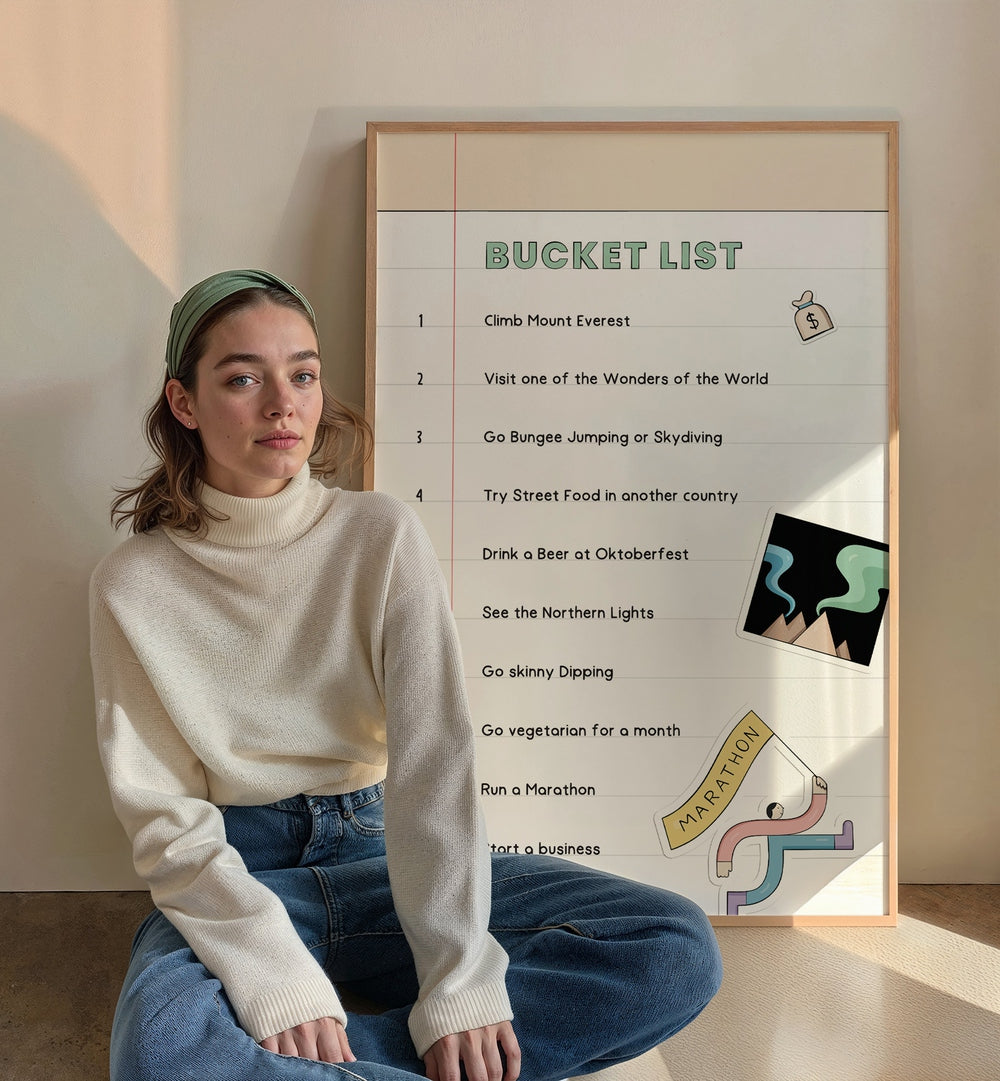  painting - CUSTOM BUCKETLIST by Asianmonk