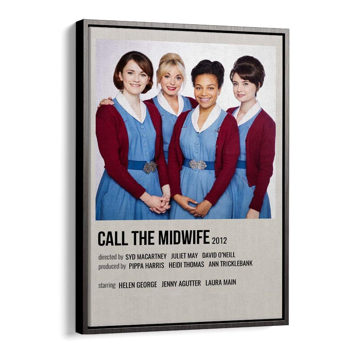 Call The Midwife 2012 Movie Posters in Black Floater Frame