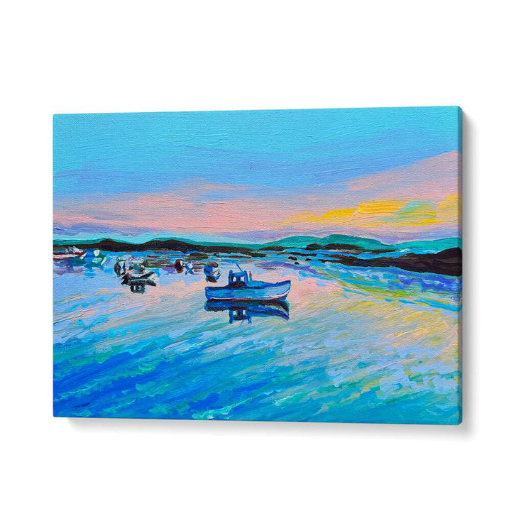 Cape Porpoise Pier By Key And Sea Creative Landscape Art in Gallery Wrap