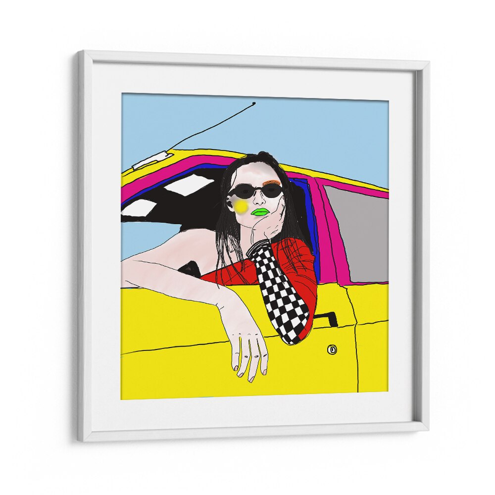 Cate Underwood By Ana Sneeringer Wall Art Prints in White Frame With Mount