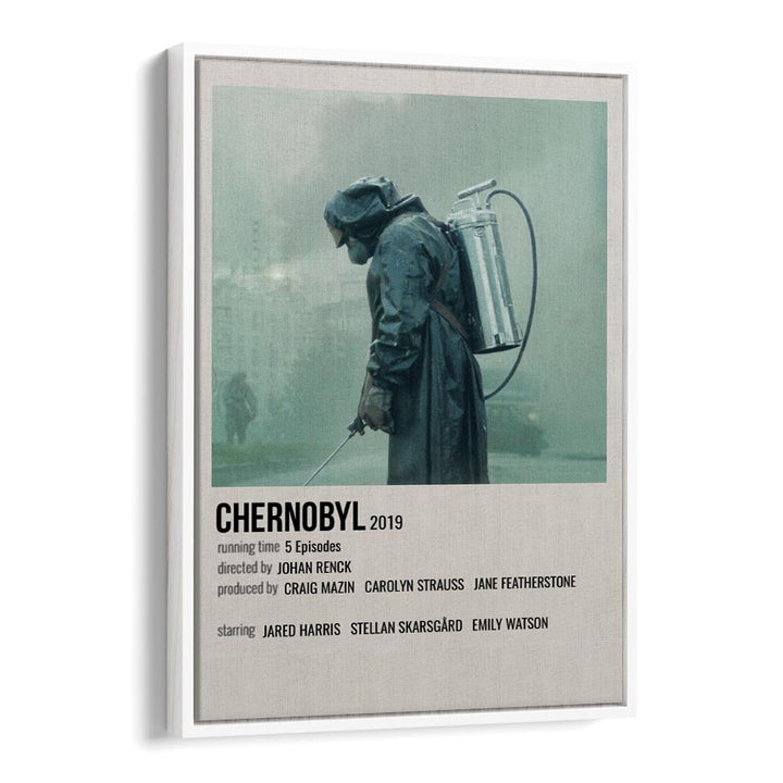 Chernobyl 2019 i Movie Posters in White Floater Frame