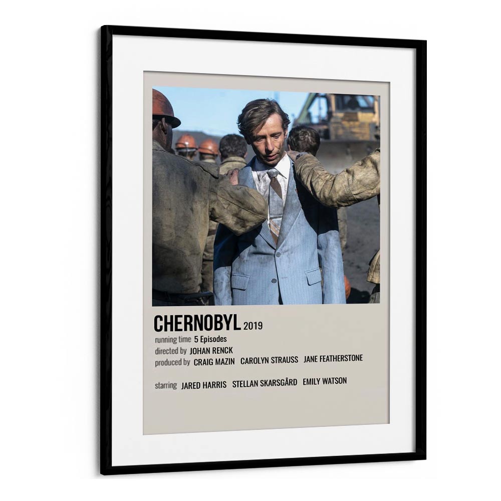 Chernobyl 2019 ii Movie Posters in Black Frame With Mount