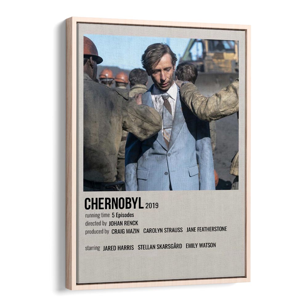 Chernobyl 2019 ii Movie Posters in Oak Wood Floater Frame