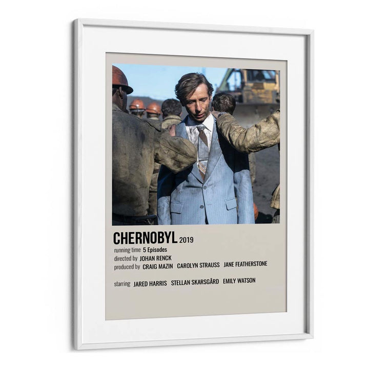 Chernobyl 2019 ii Movie Posters in White Frame With Mount