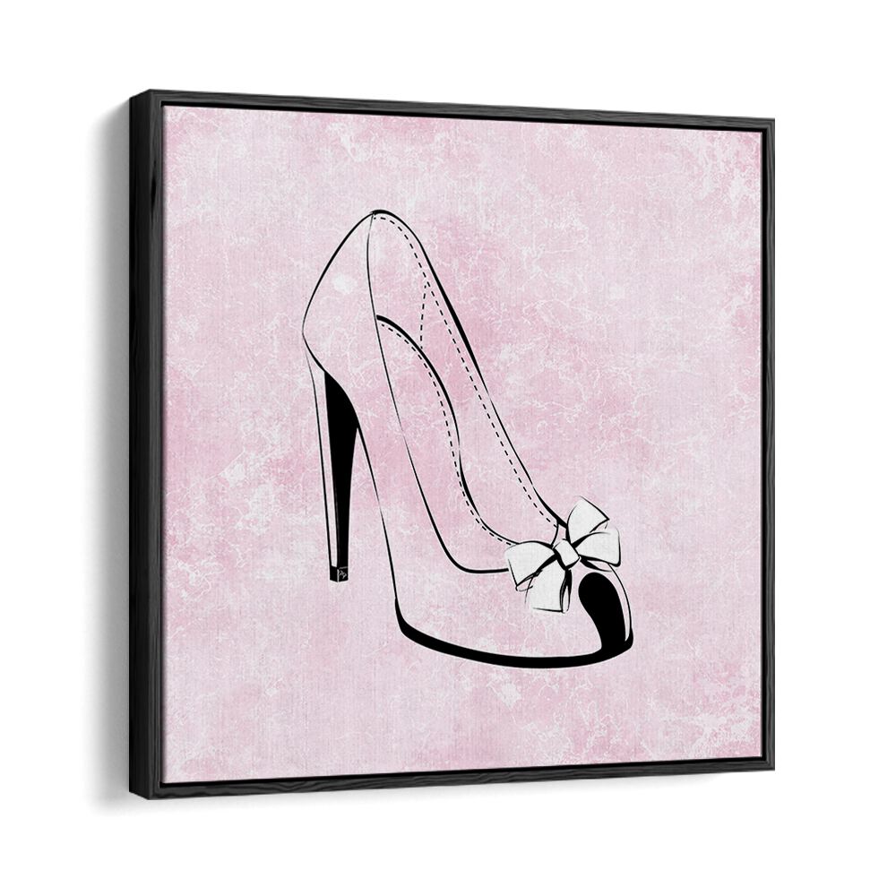 Cinderella by Martina Fashion Paintings Fashion Posters in Black Floater Frame