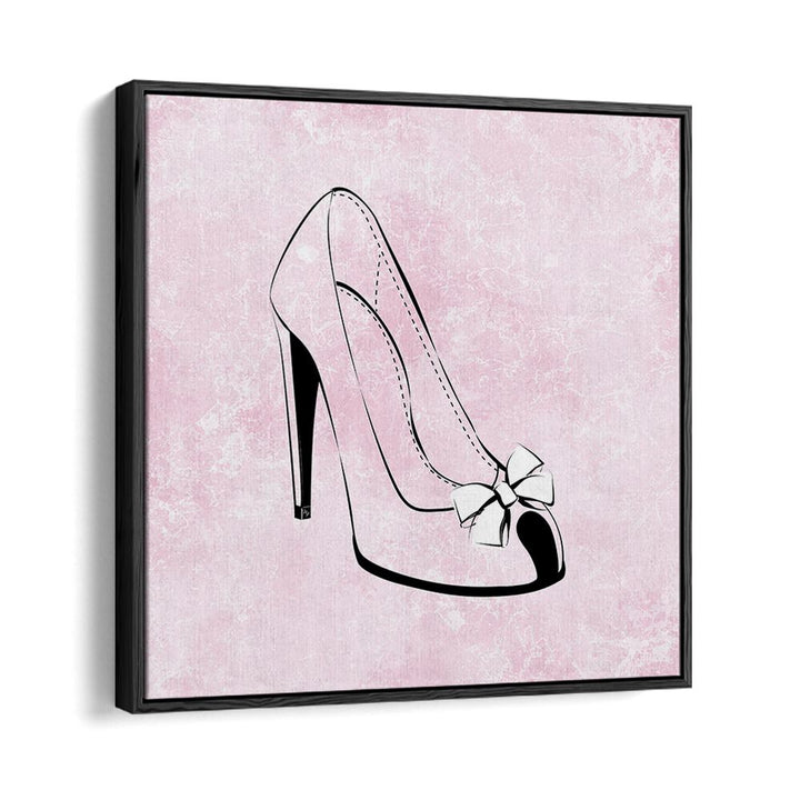 Cinderella by Martina Fashion Paintings Fashion Posters in Black Floater Frame