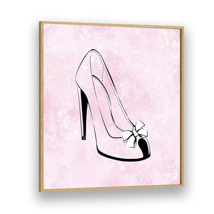 Cinderella by Martina Fashion Paintings Fashion Posters in Oak Wood Plain Frame