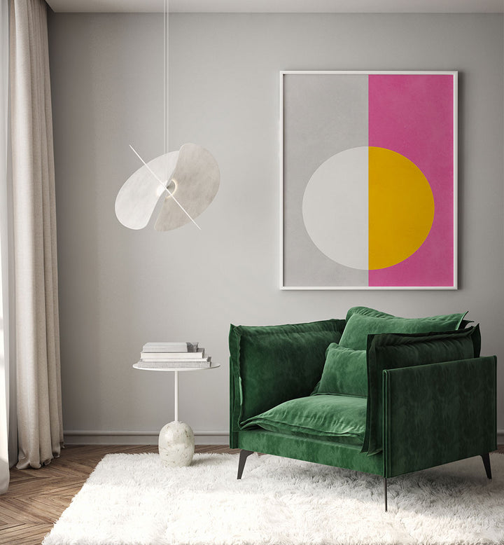 CIRCLE OF CONTRAST , GEOMETRIC ART PRINTS