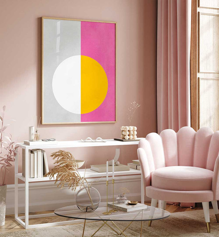 CIRCLE OF CONTRAST , GEOMETRIC ART PRINTS
