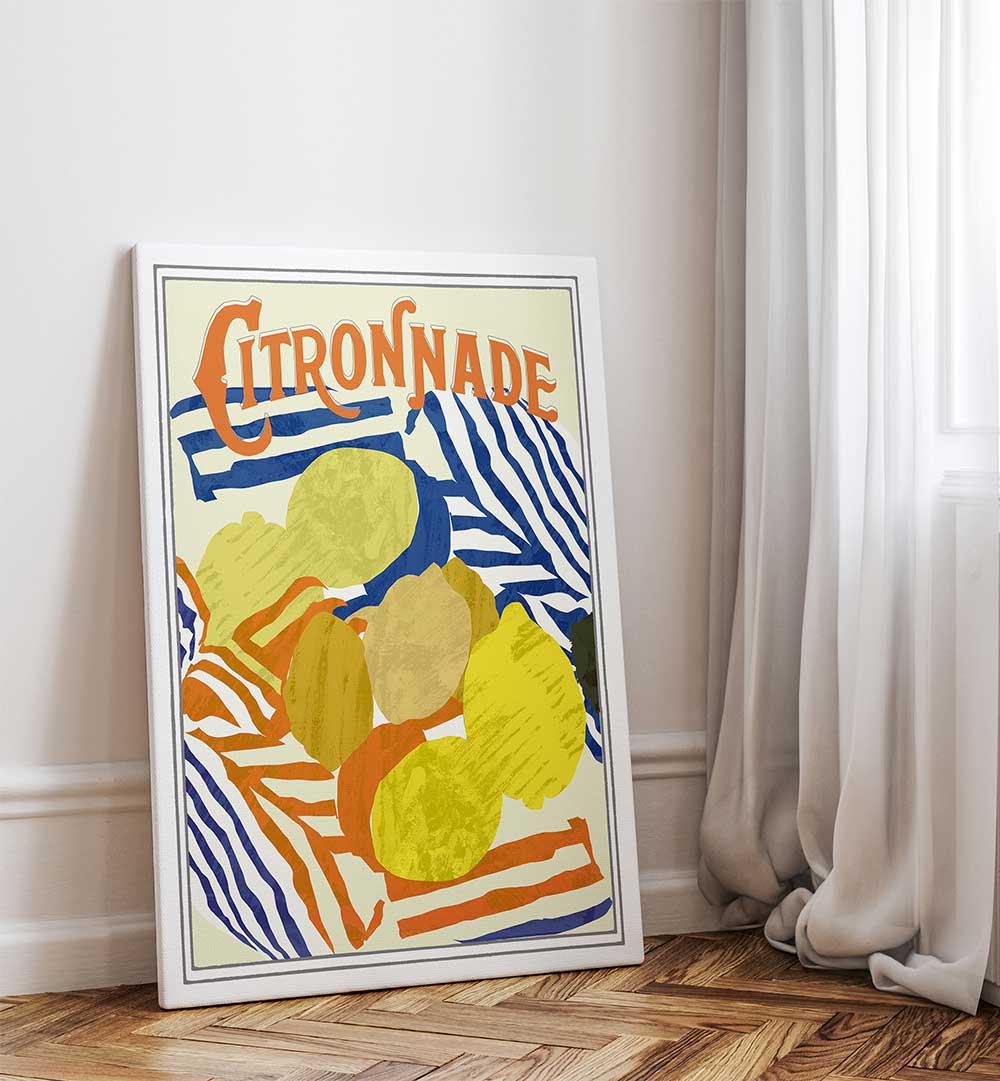 CITRONNADE ORANGE , KITCHEN POSTERS