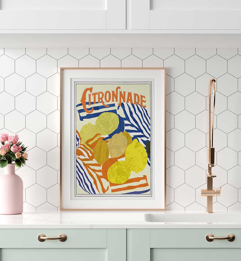 CITRONNADE ORANGE , KITCHEN POSTERS