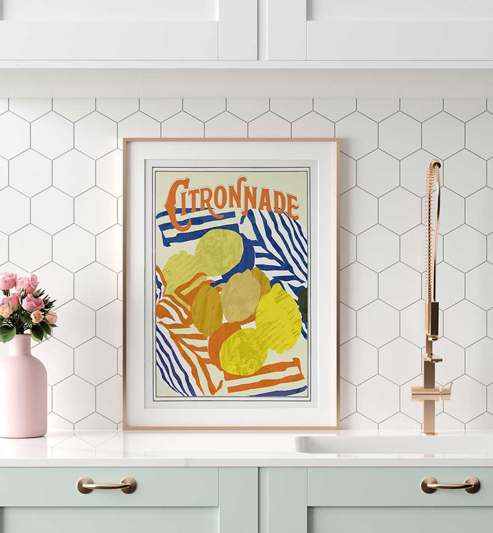 CITRONNADE ORANGE , KITCHEN POSTERS
