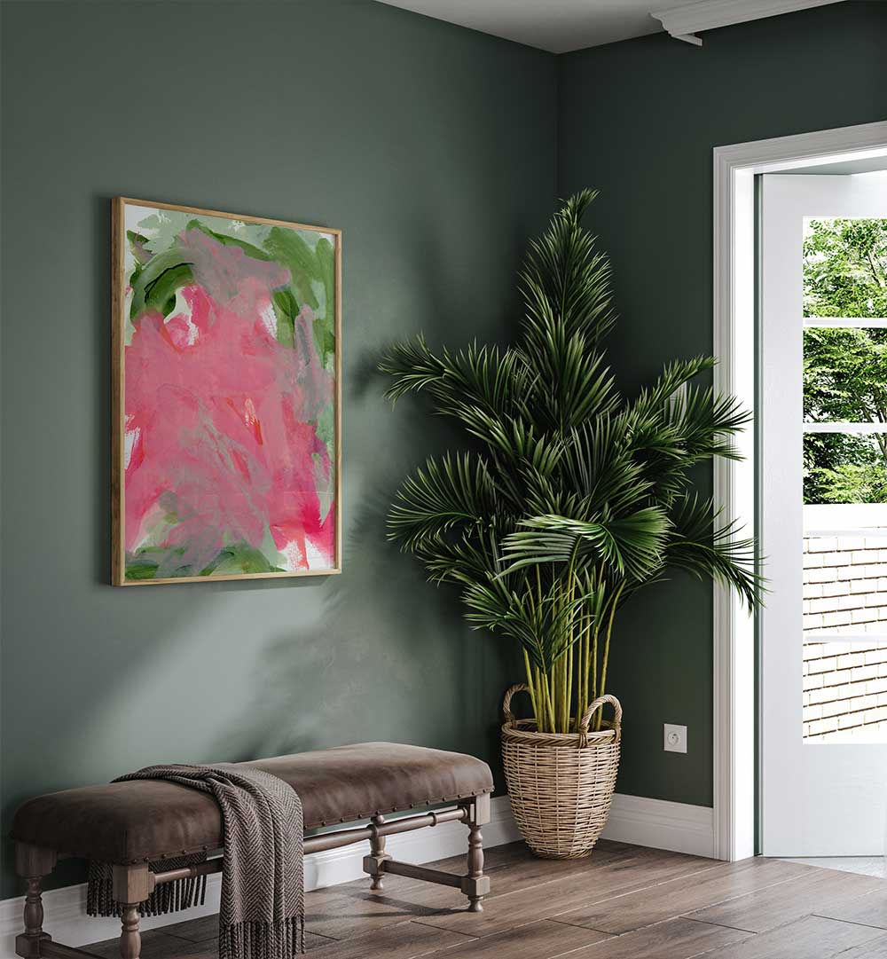 CLIMBING ROSES , ABSTRACT PAINTINGS