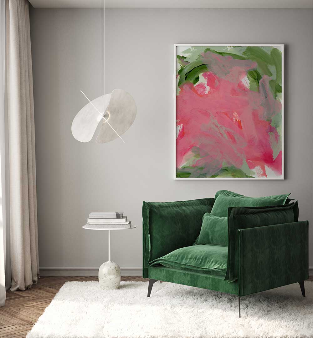 CLIMBING ROSES , ABSTRACT PAINTINGS