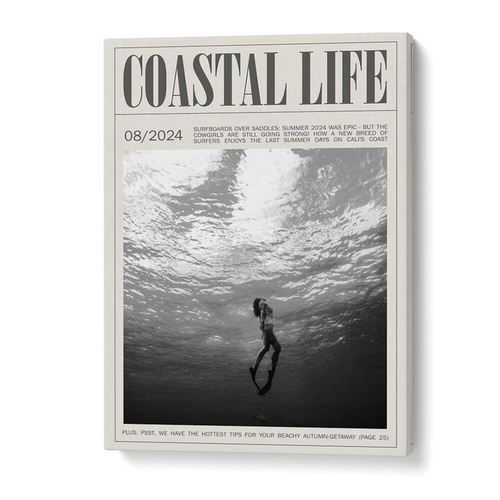 Coastal Life i Beach Prints Coastal Wall Art in Gallery Wrap