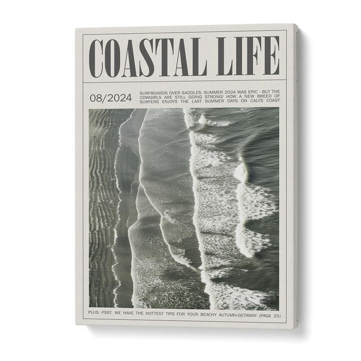 Coastal Life iii Beach Prints Coastal Wall Art in Gallery Wrap