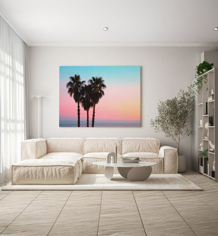 COASTAL PALMS  , BEACH PAINTINGS