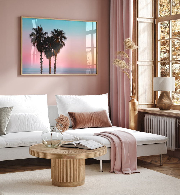 COASTAL PALMS  , BEACH PAINTINGS