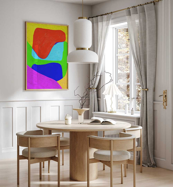 COLOR BLOCKS , ABSTRACT PAINTINGS