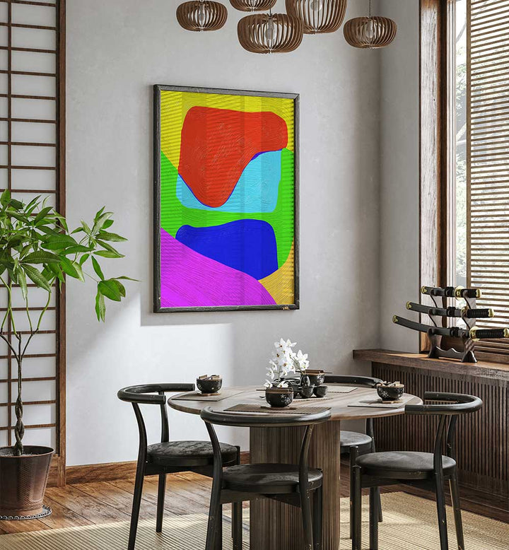 COLOR BLOCKS , ABSTRACT PAINTINGS