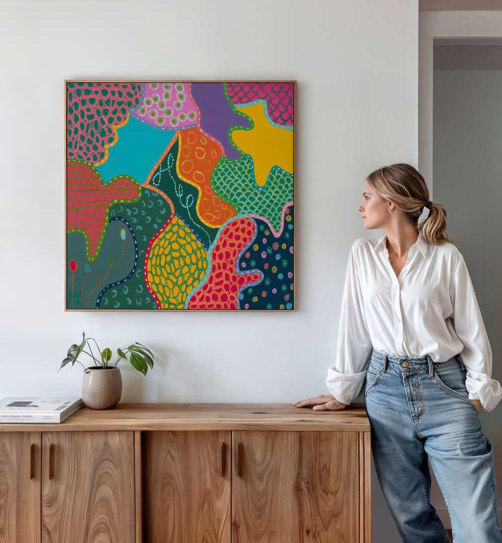 I'M CHEERY , PATTERN ART PRINTS