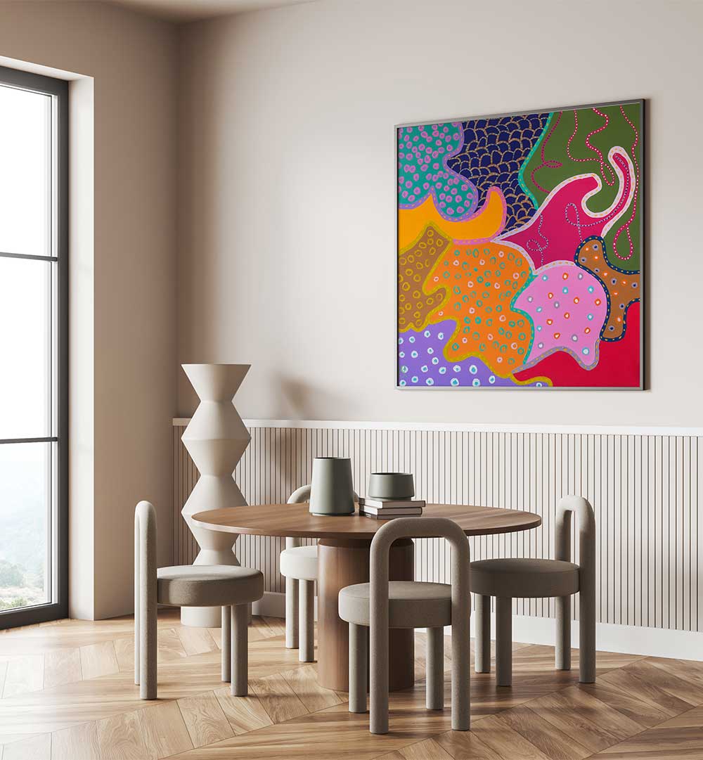 MISS CHEERFUL , PATTERN ART PRINTS