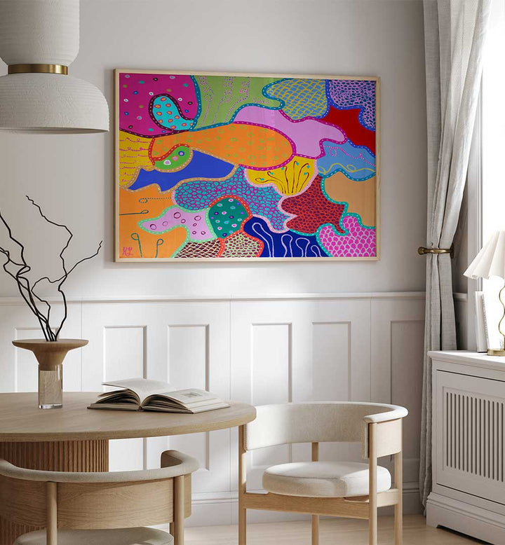 COLOURS OF ANOTHER WORLD , PATTERN ART PRINTS