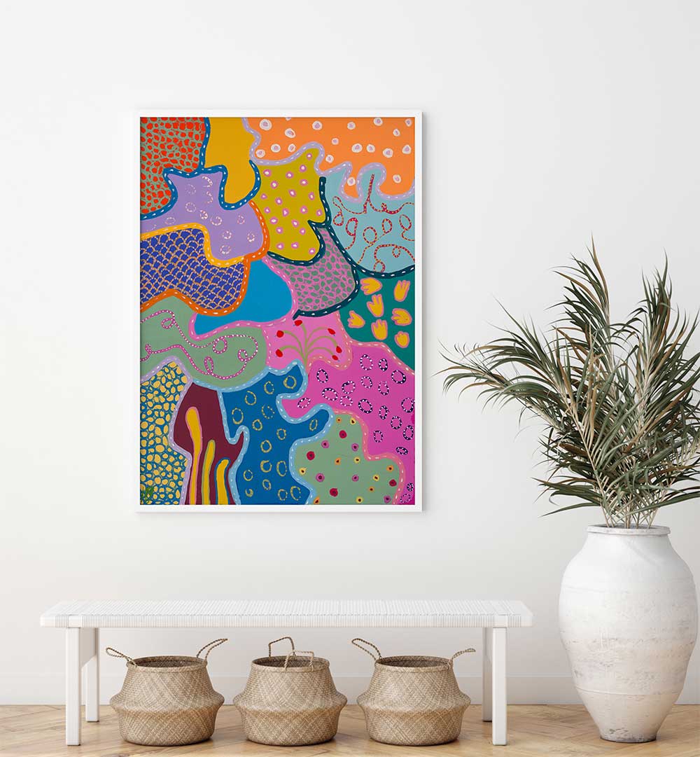 PATTERNS OF ANOTHER GALAXY , PATTERN ART PRINTS