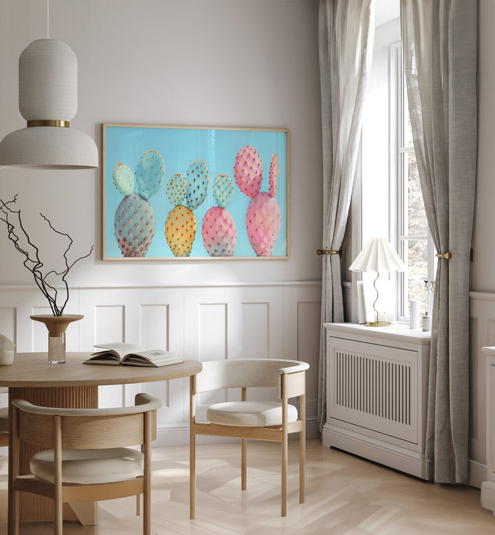 COLORFUL CACTUS  , BEACH PAINTINGS