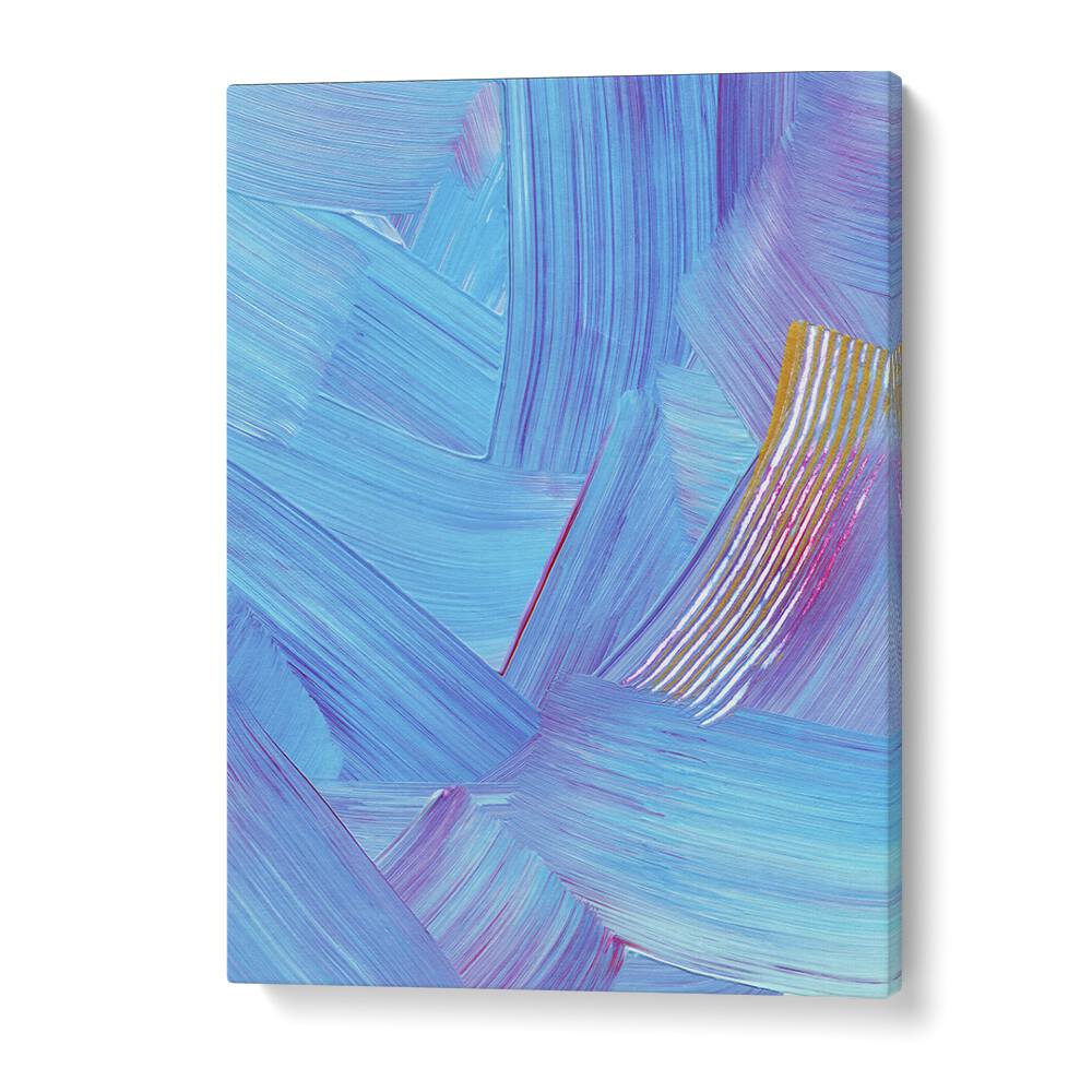 Colourful Strokes by Uplus Me Studio Abstract Art Abstract Paintings in Gallery Wrap