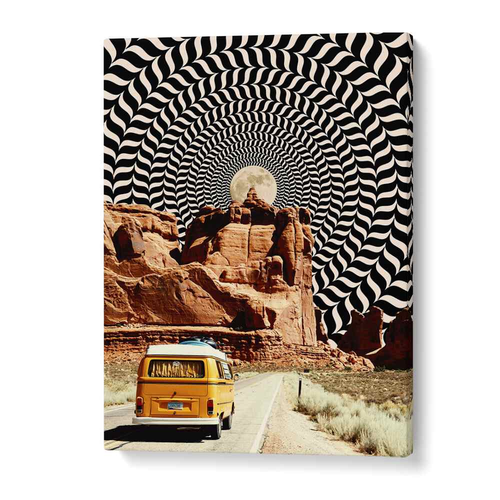 Commute The Real Surreal Paintings Surreal Art Prints in Gallery Wrap