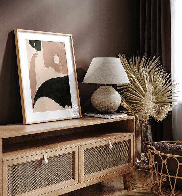 CONTEMPLATE , BOHO ART PAINTINGS