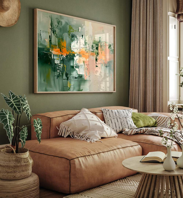 Enhance your home with CONTEMPORART - VARIATION II, ABSTRACT PAINTINGS by Philippe HUGONNARD, showcasing modern artistry.